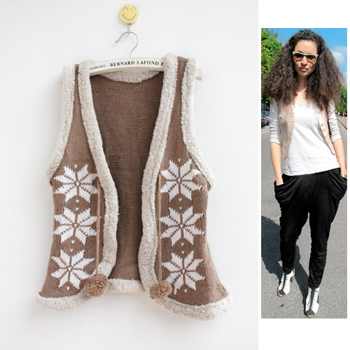 2012.10.8 christmas vest small vest maomao edge