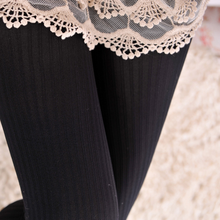 2012 80d pantyhose silk double states stripe legging