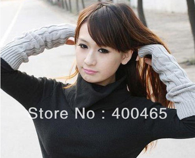 2012 alibaba express women's fashion leather gloves women's leg warmers snowflake gloveb for women