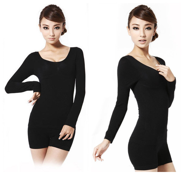 2012 autumn and winter 680d female beauty care slim waist abdomen drawing slimming shapewear shaper basic shirt