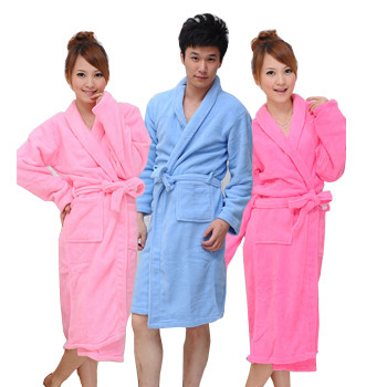 2012 autumn and winter coral fleece at home service fashion sleepwear bathrobes lovers robe home