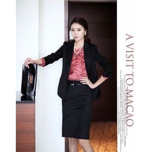 2012 autumn and winter elegant OL outfit slim suits dress pants