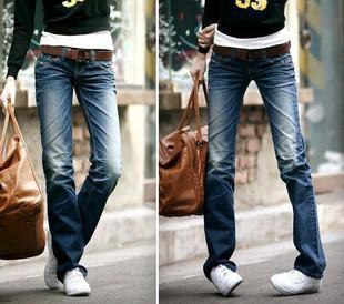 2012 autumn and winter fashion plus size thickening skinny pants Women jeans slim trousers boots trousers