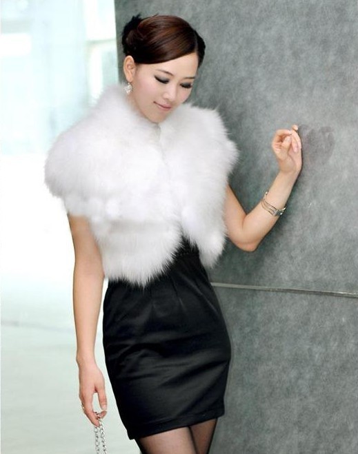 2012 autumn and winter new arrival popular women's shrug faux vest fur vest multicolor