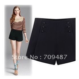 2012 Autumn and winter nibbuns Women's warm winter waist shorts