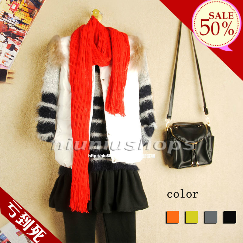 2012 autumn and winter popper slim women's vest vest