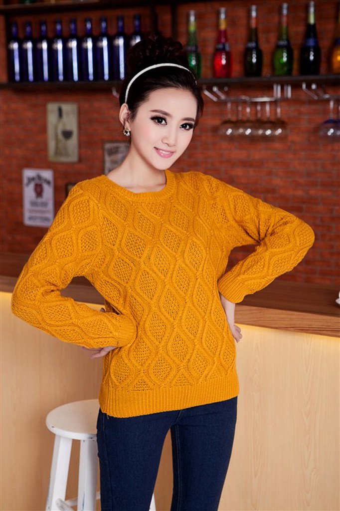 2012 Autumn and Winter Rhombus design Sweater Women 4 Colors 8800