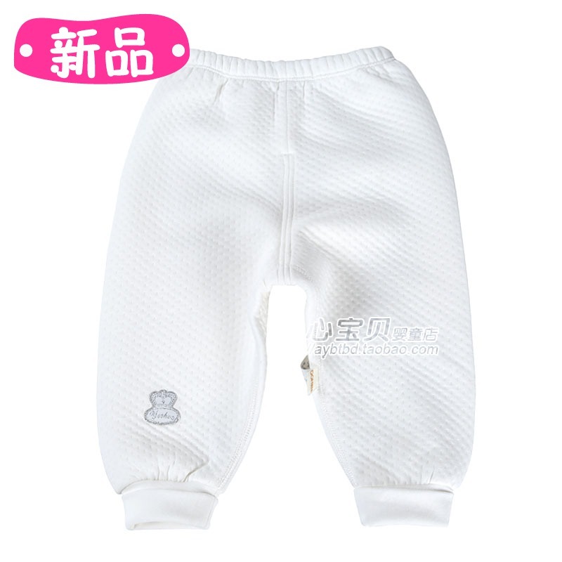 2012 autumn and winter thermal baby underwear thickening ny612-315-1 winter cotton-padded trousers