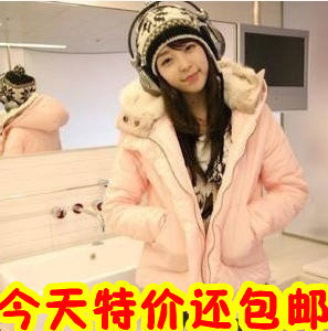 2012 autumn and winter thick plus size clothing wadded jacket outerwear slim short design cotton-padded jacket cotton-padded