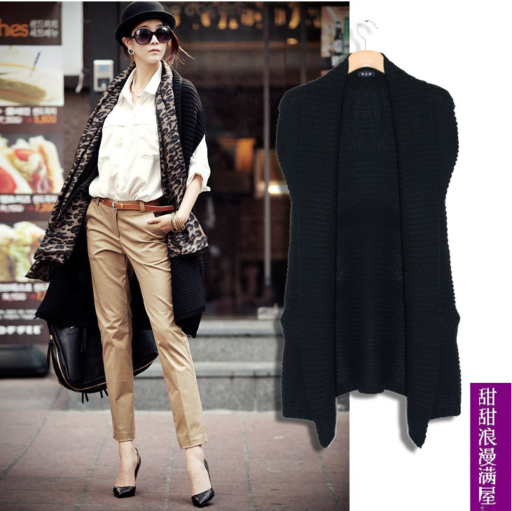 2012 autumn and winter women 25046 casual sleeve length sweater outerwear