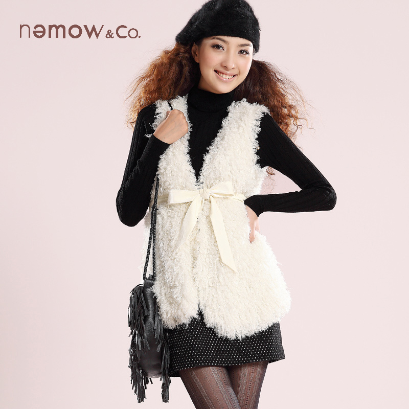 2012 autumn and winter women faux vest female vest outerwear coa2d251