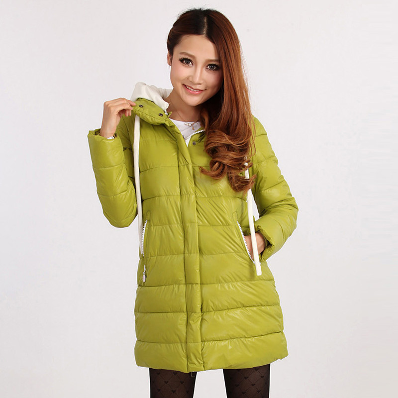 2012 autumn and winter women new arrival medium-long down cotton-padded jacket women's wadded jacket cotton-padded jacket