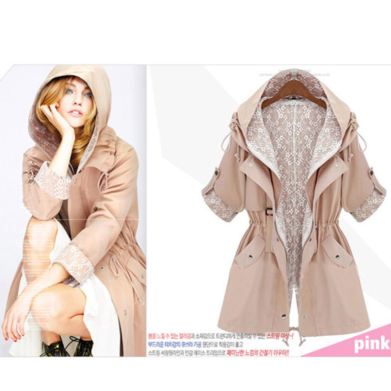 2012 autumn and winter women quality lace slim pure cotton-padded coat jacket