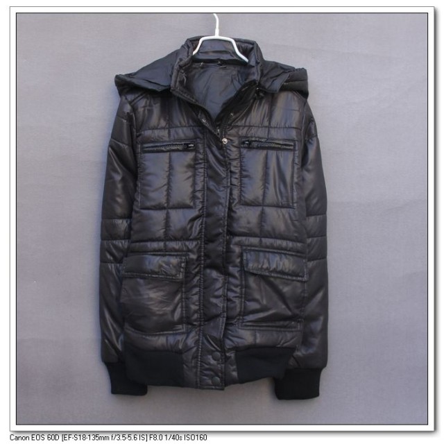 2012 autumn and winter Women short design jacket style with a hood winter casual wadded jacket cotton-padded jacket outerwear