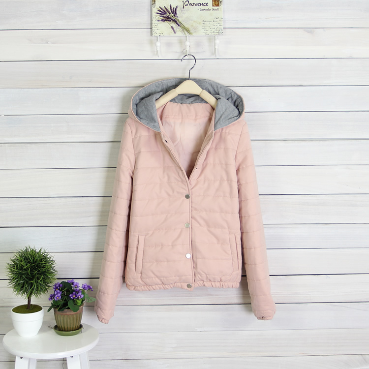 2012 autumn and winter women super comfortable sweet with a hood cotton-padded jacket wadded jacket cotton-padded jacket