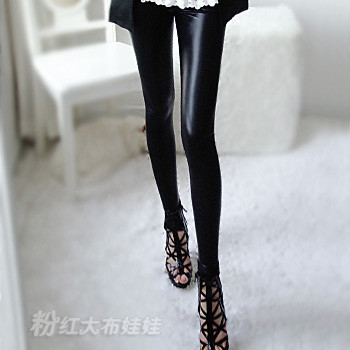 2012 autumn black patent leather fashion tight women's legging