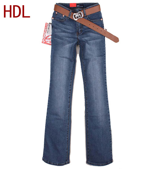 2012 autumn elastic slim butt-lifting jeans high waist women's bell-bottom jeans plus size female trousers