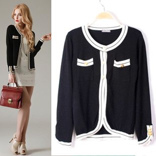 2012 autumn fashion jacket women 's  classic single breasted coat  black/blue/red free size,free shipping