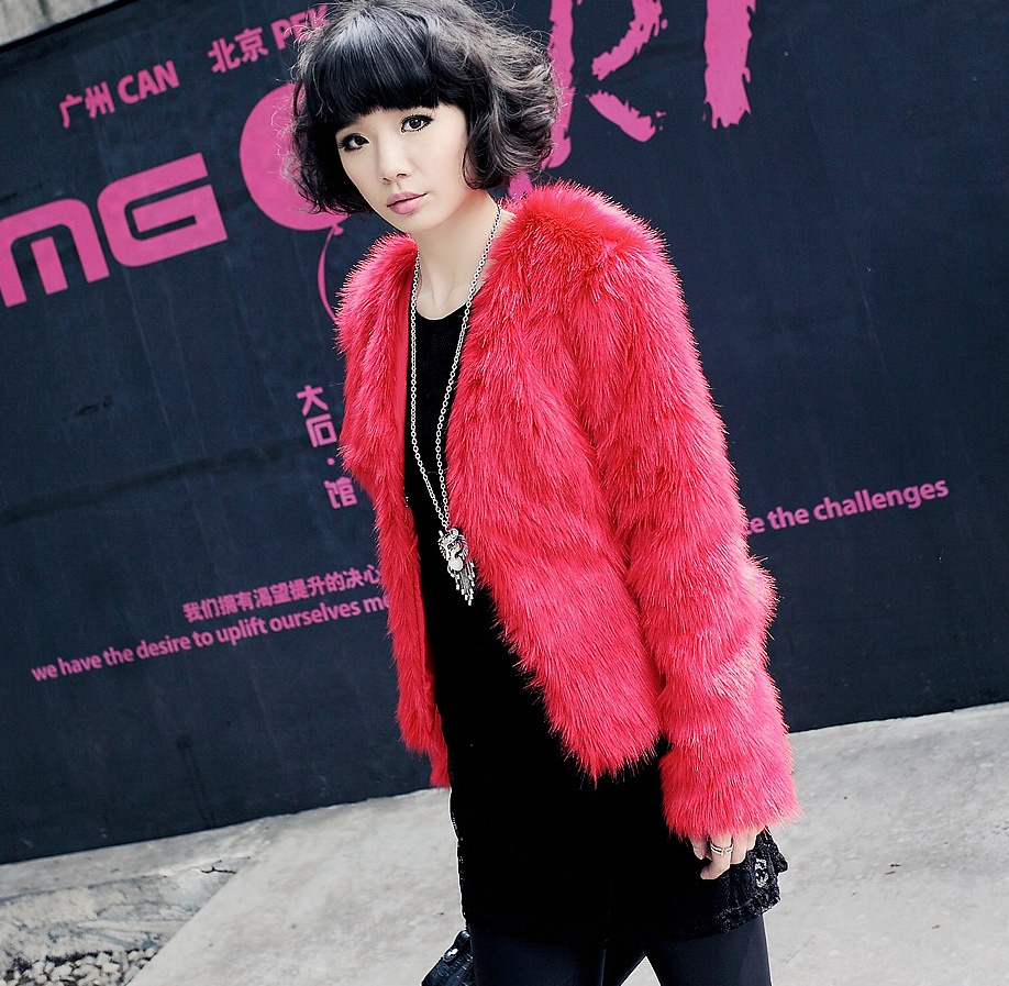 2012 autumn fur clothing berber fleece autumn short jacket women long-sleeve cardigan