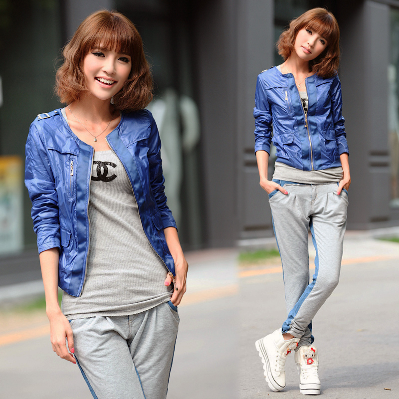 2012 autumn new arrival women's jacket cardigan long-sleeve short jacket 1383