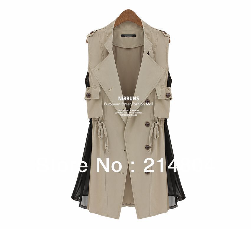 2012 autumn new chiffon vest small coat  fashion cultivate one's morality  AYY-004