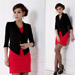 2012 autumn ol slim set professional skirt blazer