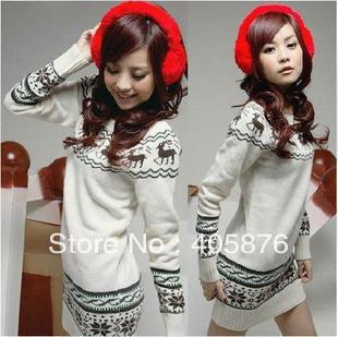 2012 autumn onta  loose pullover  outerwear sweater female long-sleeve slim sweater