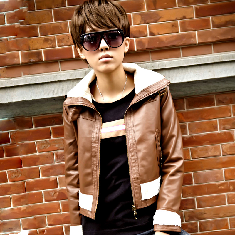 2012 autumn outerwear small leather clothing female short design slim PU jacket 11g4209