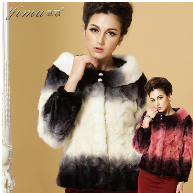 2012 autumn winter quality fight mink fur coat fur overcoat