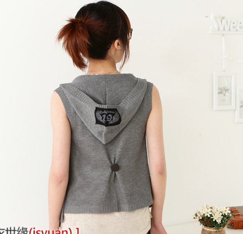 2012 autumn women's single vest sweater women cardigan plus size loose small cape outerwear