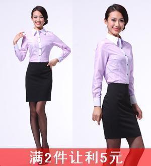 2012 autumn work wear ol women's formal uniform professional set slim shirt short skirt