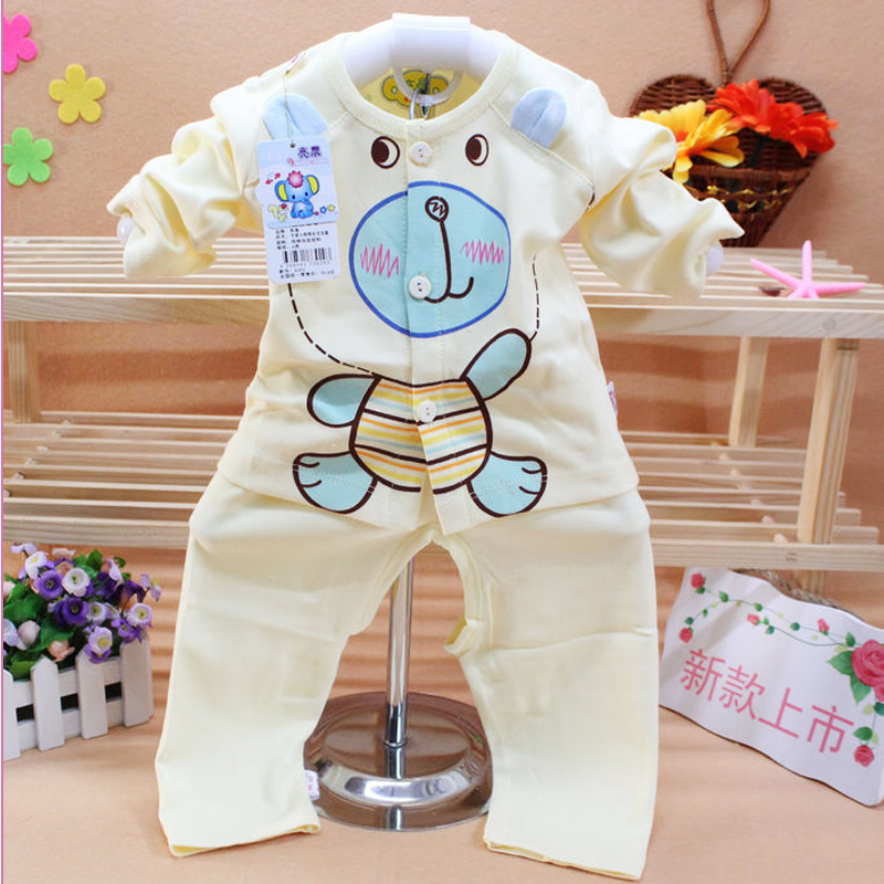 2012 baby autumn underwear set 100% cotton child long johns long johns set lounge underwear open file