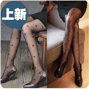 2012 black sexy silk bow tie  stockings/ leddings/nylon stockings