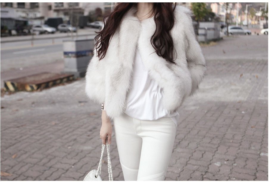 2012 blue short design fox fur coat women's Luxurious fur jacket Free shipping to EMS Wholesale and retail/OEC TF0184