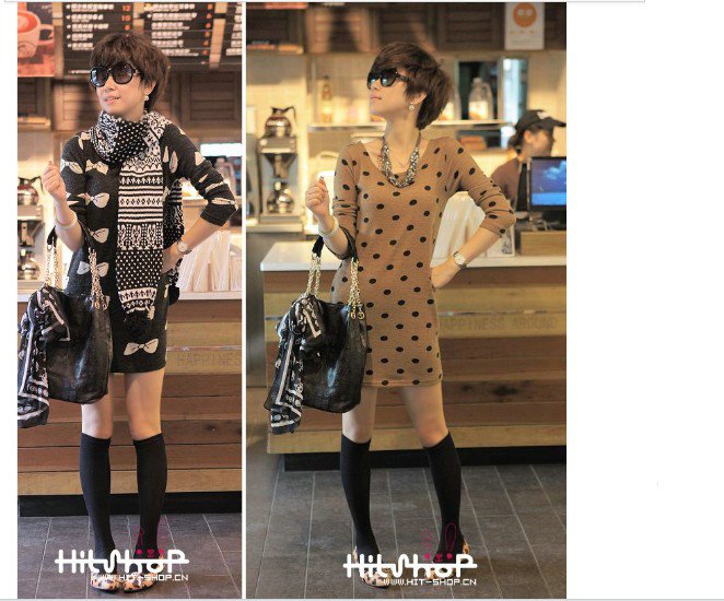 2012 Bottoming sweater dress,women clothes,spring/autumn/winter coat,womens Primer shirt,free shipping