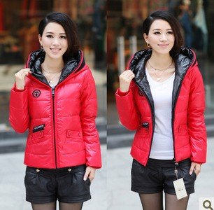 2012 CHEAP New Fashion style Free shipping long sleeve cotton-padded clothes,Korea short coat for autumn and winter