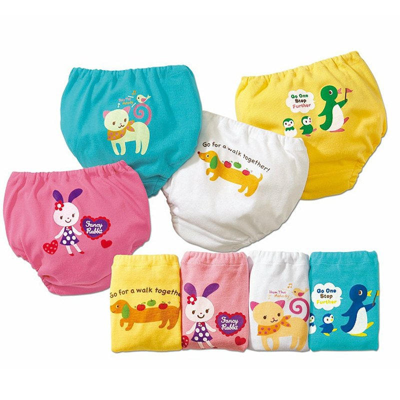 2012 cool summer cartoon print baby bread pants training pants small panties child trousers panties