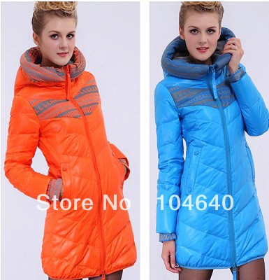 2012 cotton-padded jacket hot-selling slim medium-long women's plus size wadded jacket cotton-padded jacket female