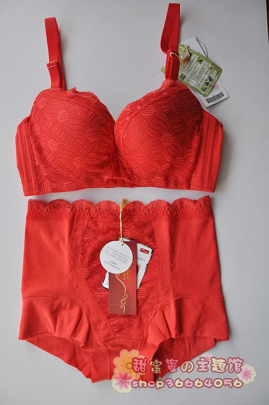 2012 fa560 push up side gathering adjustable ab thick bra set