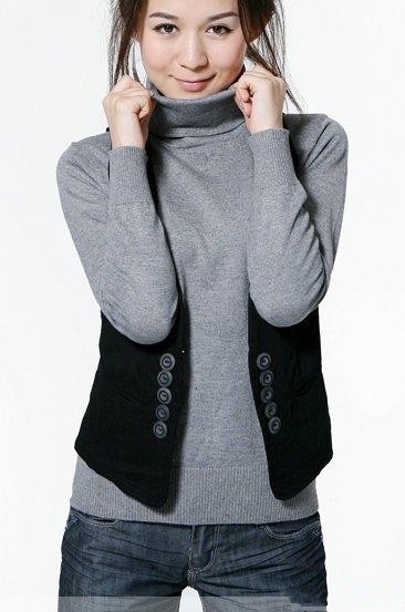 2012 Fashin Winter Big Ture-down Collar Knitted Sweater,Mixed colors Free Shipping A1014