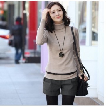 2012 Fashion all-use,X,L,XL,XXL Size free shipping   Wool  Women's Winter Shorts,Legging Shorts