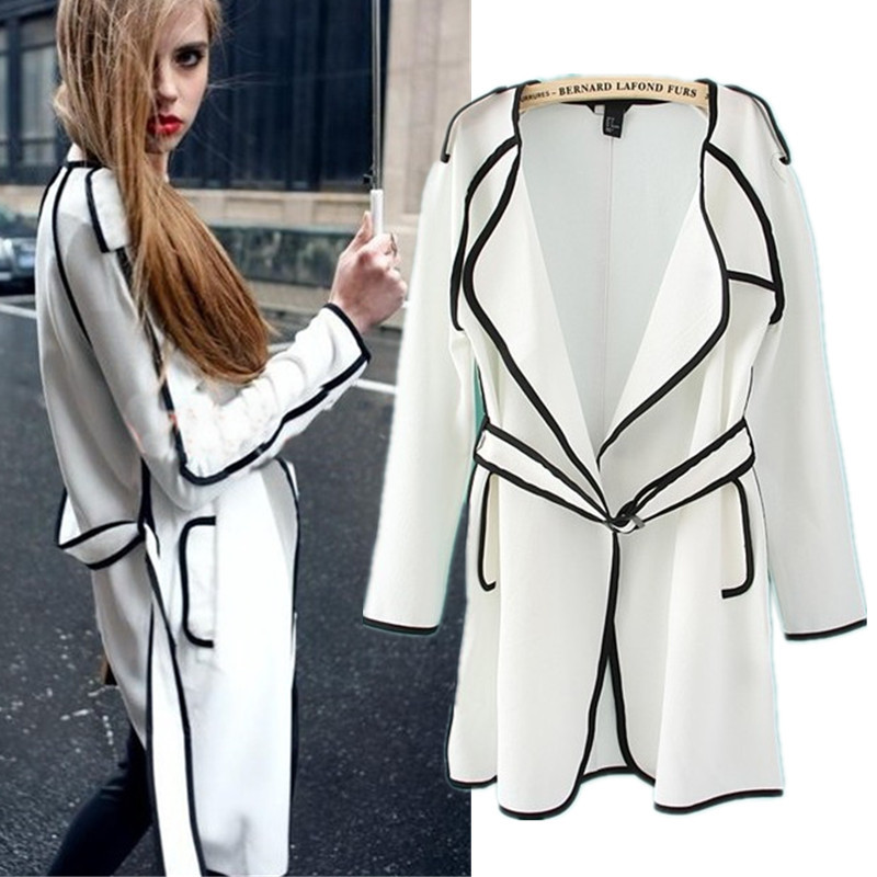 2012 fashion  autumn women's small color block fight line chiffon trench lady outerwear unique pink woman coats FREE SHIPPING