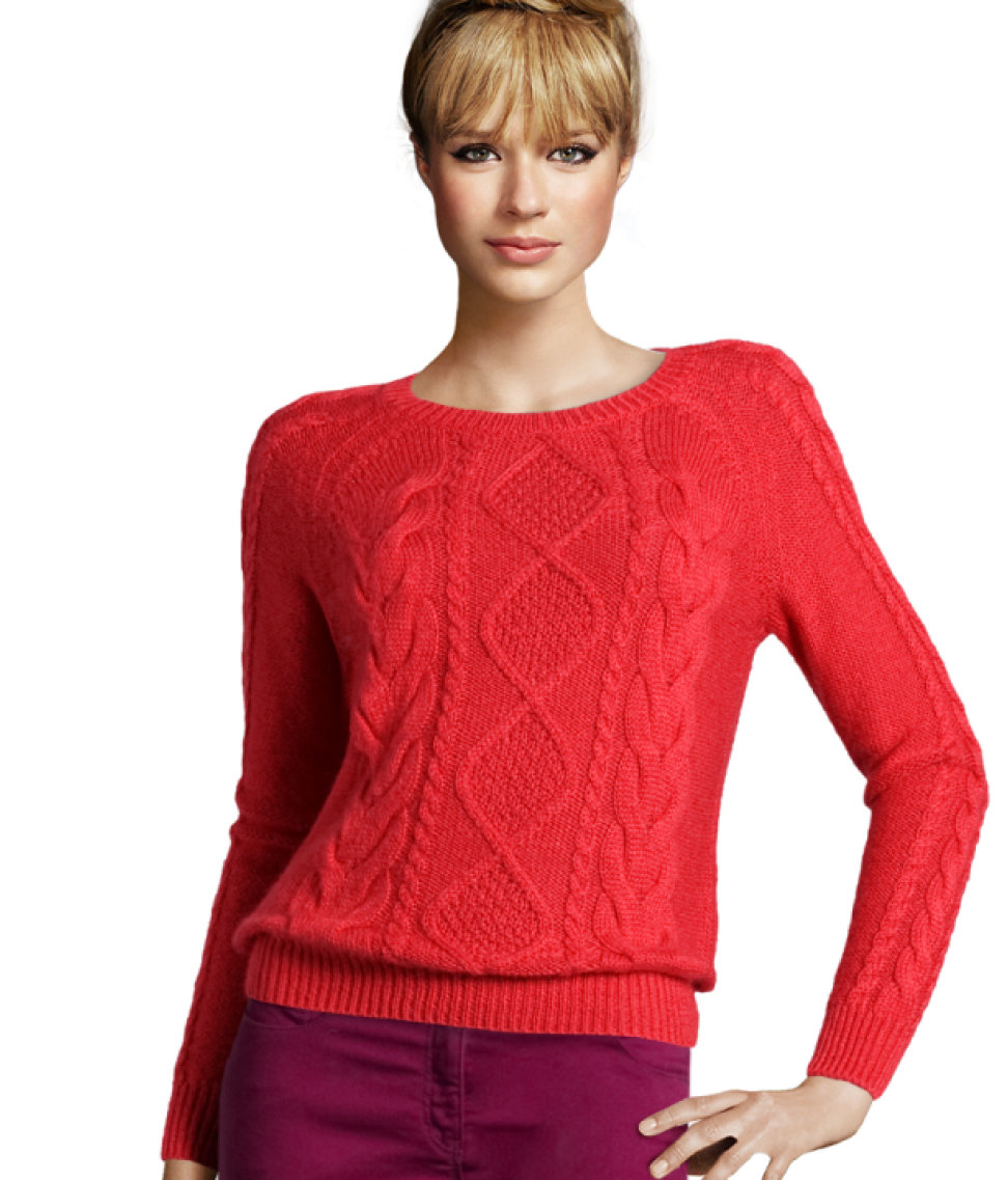 2012 Fashion Ladis  o-neck twisted solid color long-sleeve Pullover Knitted sweater 4 colors Free Shipping