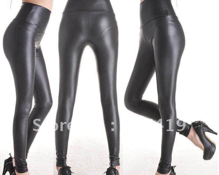 2012 Fashion Leather socks gril  Ladies Shiny Tights Leggings Pants,Stretch Trousers For Women,5 Colors+Free Shipping