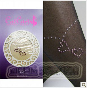 2012 Fashion Tattoo Stockings /Women Lace Sexy Pantyhose/Ladies Heart Style Leggings EMS Free