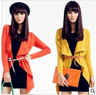 2012 Free Shipping Hot Sell New Style Ladies' Fashion Cotton Cardigan Sweater 3 color