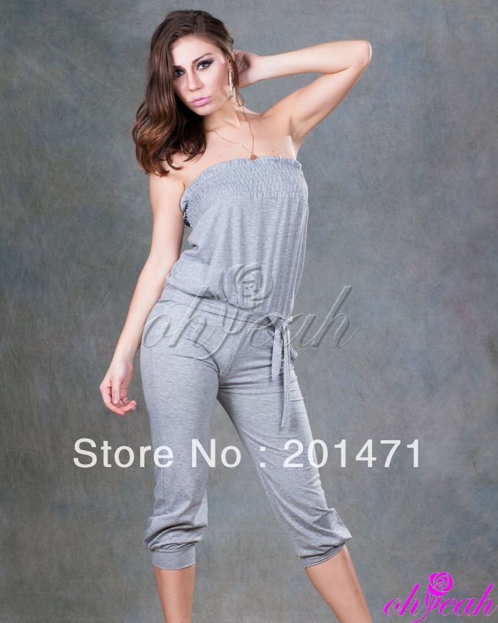 2012 Free shipping quality assurance wholesale price sexy apparel women active teddy clothes sexy jumpsuit  R7327