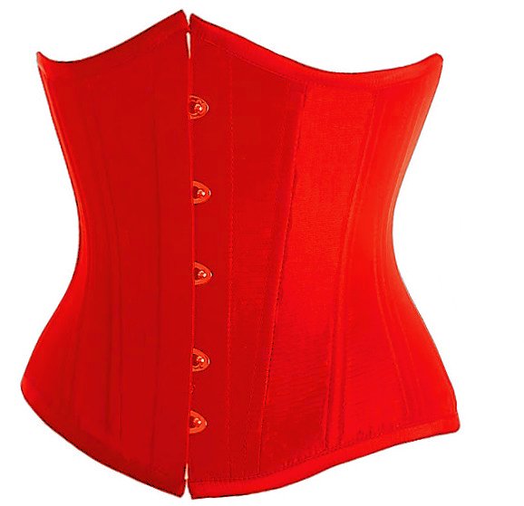 2012 free shipping sexy red tunic vest corset + thong