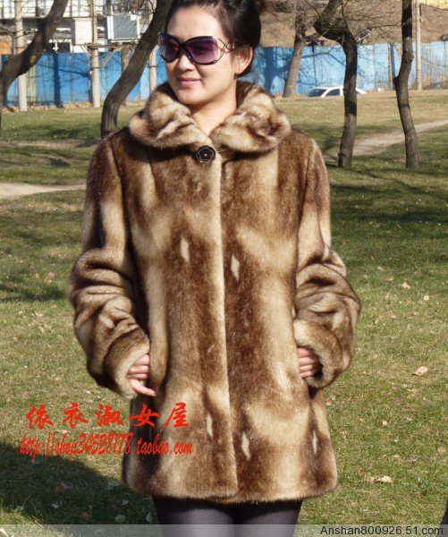 2012 fur coat thickening plus size plus size medium-long mink outerwear thermal fur overcoat