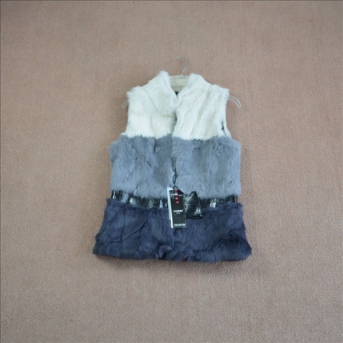 2012 fur rabbit fur vest fashion big